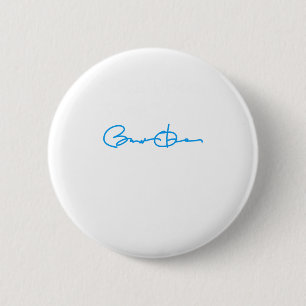 Don't Boo Vote - Barack Obama (weiß blau) Aufklebe Button