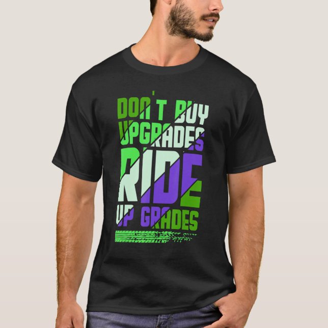 Dont buy Update DownHill Mountain Bike Design for  T-Shirt (Vorderseite)