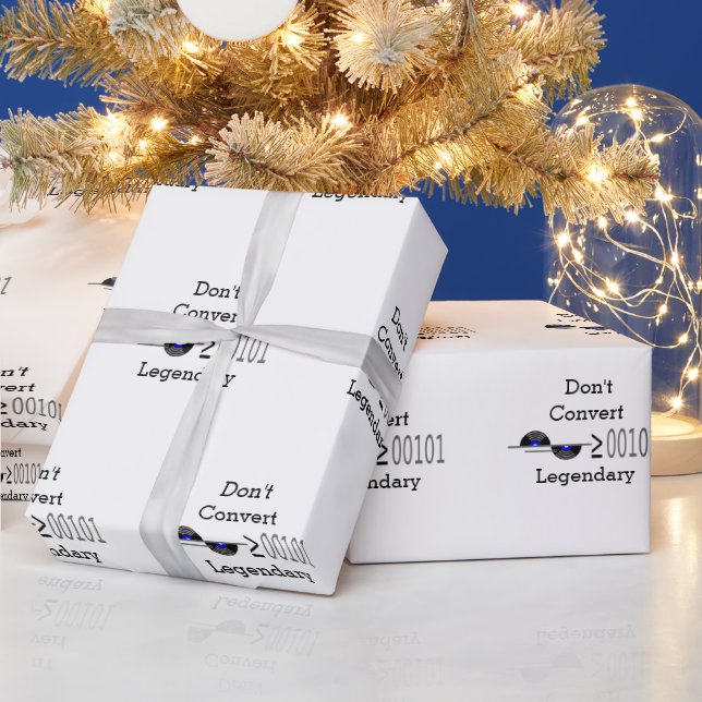 Dont Convert Geschenkpapier (Feiertage)