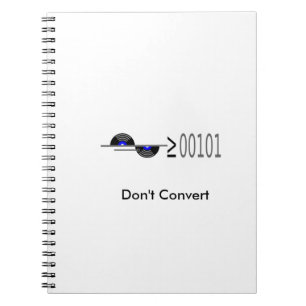 Dont Convert Notizblock
