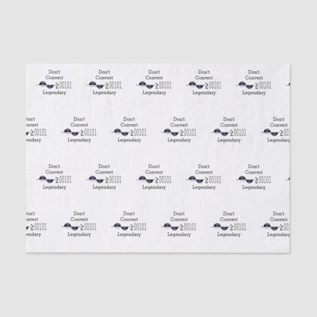 Dont Convert Seidenpapier (Vorderseite)