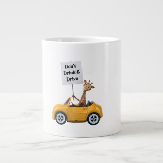 DON'T DRINK AND DRIVE. Jumbo-Tasse