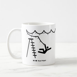 Don't Fa-la-Off der Ladder-Tasse Kaffeetasse