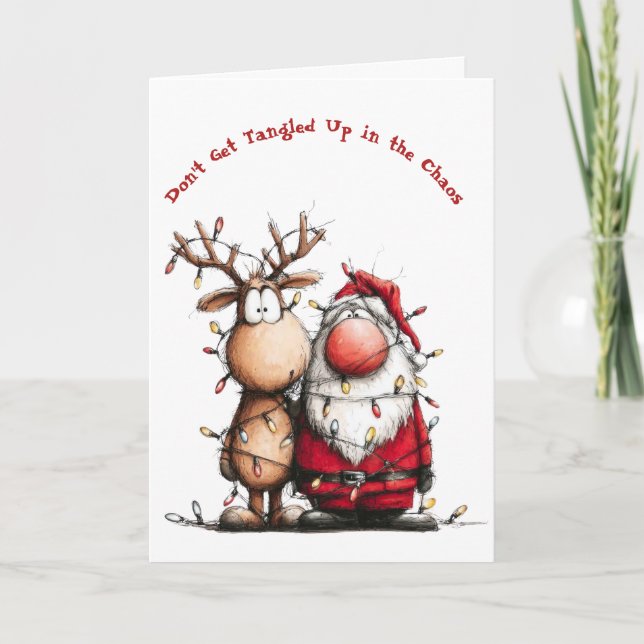 Don't Get Tangled Up in the Chaos card Karte (Vorderseite)