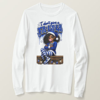 Don't Give One blue1 Damen Sweatshirt wte T-Shirt