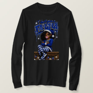 Don't Give One blue2 blk2 Damen Sweatshirt wte T-Shirt