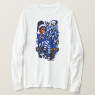 Don't Give One blue2 Damen Sweatshirt wte T-Shirt