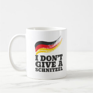Dont Give Schnitzel German Flag Oktoberfest Kaffeetasse