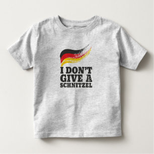 Dont Give Schnitzel German Flag Oktoberfest Kleinkind T-shirt