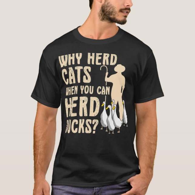 Dont Herd Cats HerdHeimtier Labrador T-Shirt (Vorderseite)