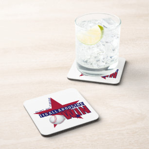 Don't Kid Yourself It's All About The Win COASTERS Getränkeuntersetzer