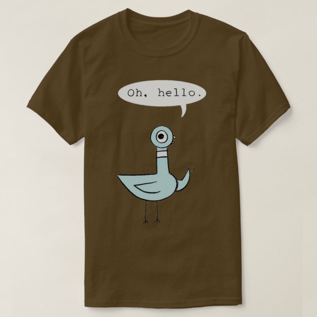 Dont Let the Pigeon Drive the Bus 1 T-Shirt (Design vorne)
