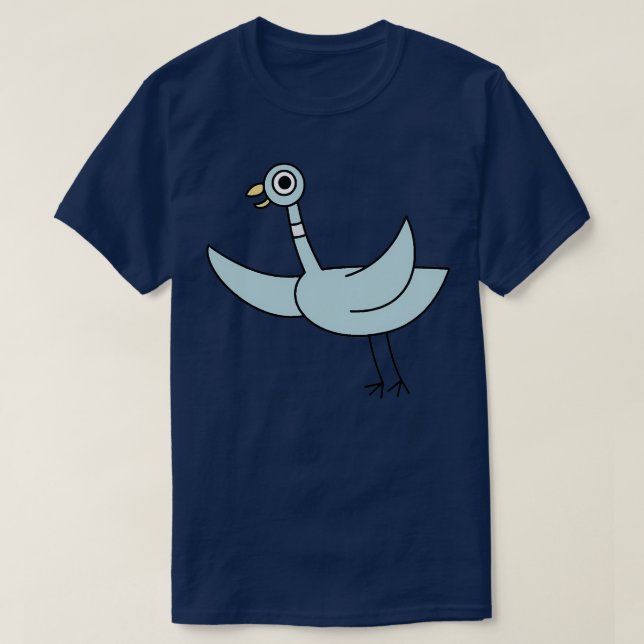 Dont Let the Pigeon Drive the Bus Classic TShirt (Design vorne)