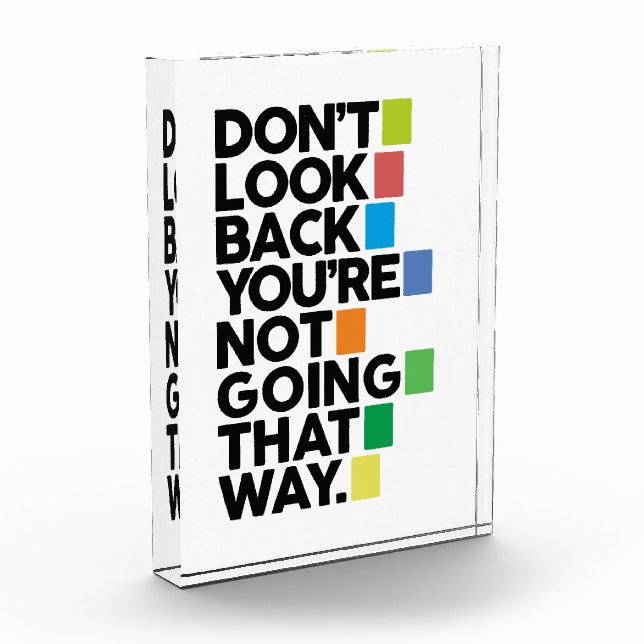 Don't look back fotoblock (Links)