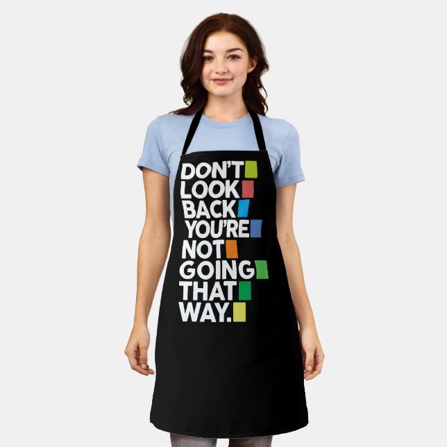 Don't look back schürze (Getragen)