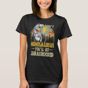 Dont Mess mit Ninisaurus Youll Get Jurasskicked V T-Shirt