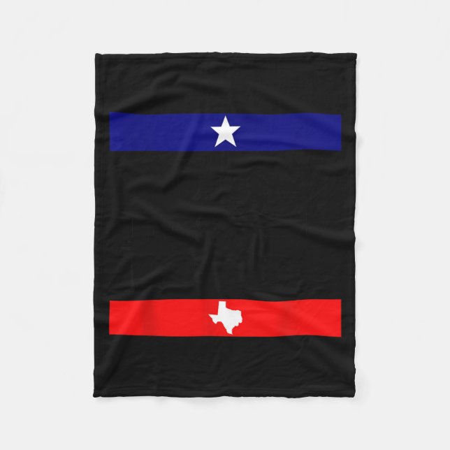 Don't Mess With Trans Kids Texas Pride Protect Tra Fleecedecke (Vorderseite)