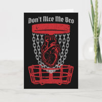 Don't Nice Me Bro Disc Golf Spieler Sket Anatomisc