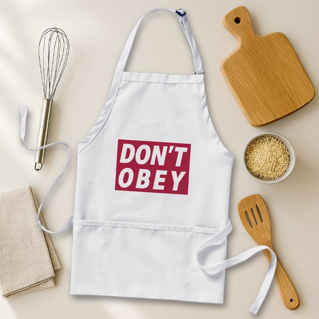 Don't Obey Portland Frog Protest Schürze (Von Creator hochgeladen)