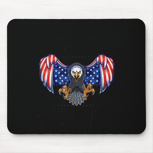 Don't Off Old People The Older We Get Eagle &amp;  Mousepad (Vorne)