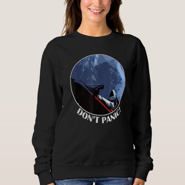 Dont Panic Starman Historic Sweatshirt (Vorderseite)