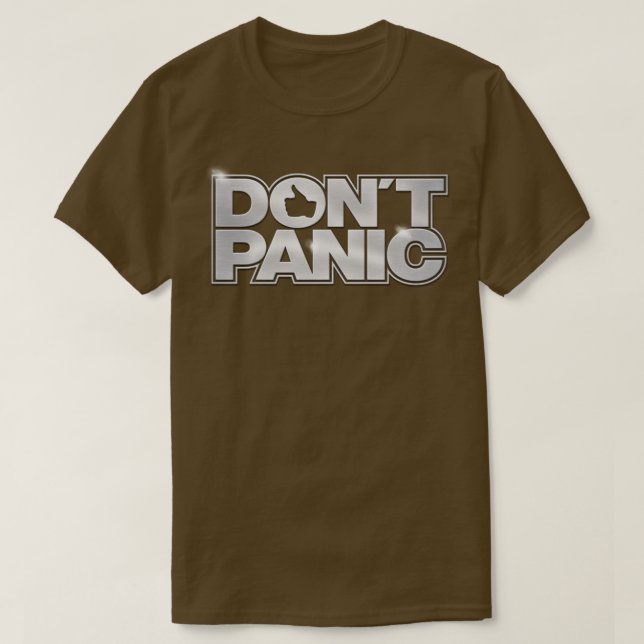 Dont Panic TShirt (Design vorne)