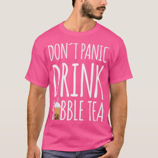 Dont Panik Drink Bubble Tea Boba Tee Premium