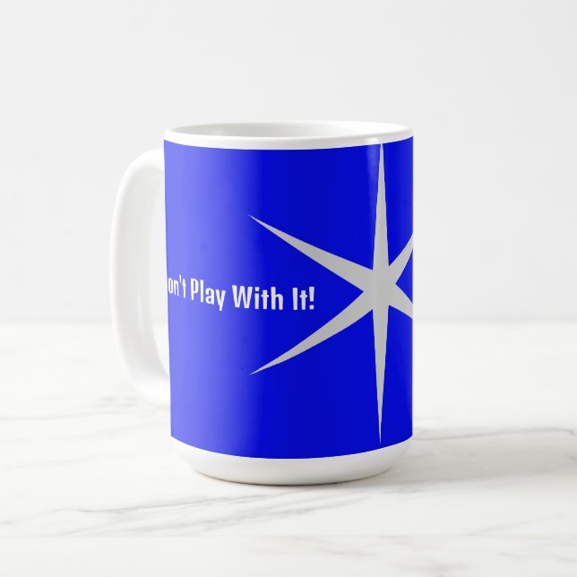 Don't play with it,that part. Blk/White Collection Kaffeetasse (Vorderseite Links)