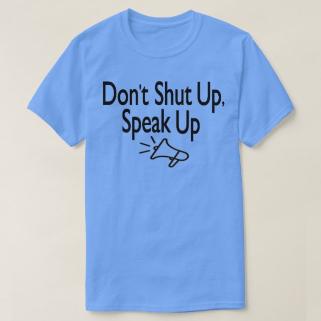 DONT SHUP SPRECHEN T-Shirt (Design vorne)