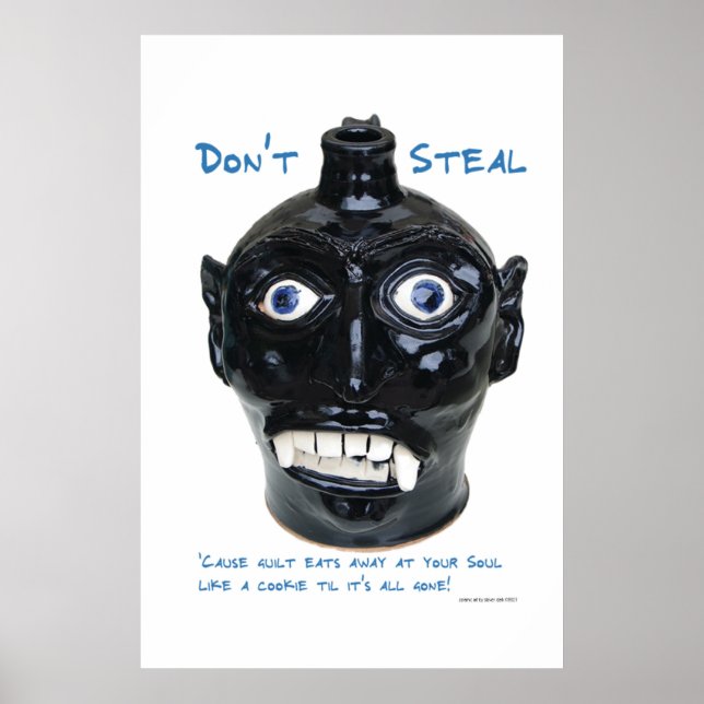 Don't Steal Poster (Vorne)