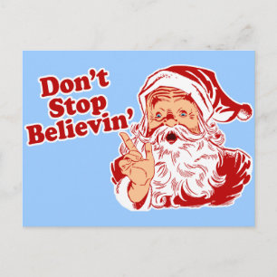 Don't Stop Believin Postkarte