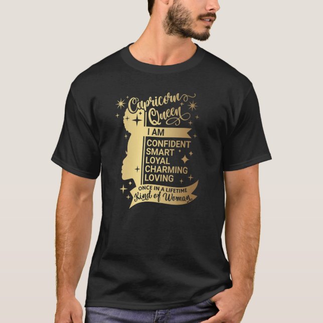 Don't Study A Capricorn You Won't Graduate T-Shirt (Vorderseite)