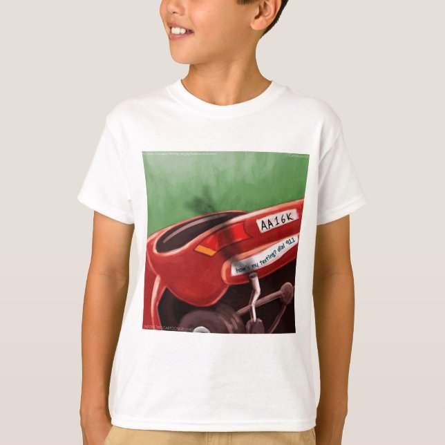 Dont Text & Drive Rick London Funny T-Shirt (Vorderseite)