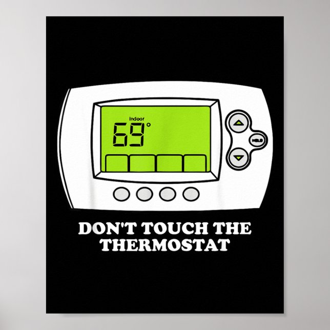 Don't Touch The Tat Apparel  Poster (Vorne)