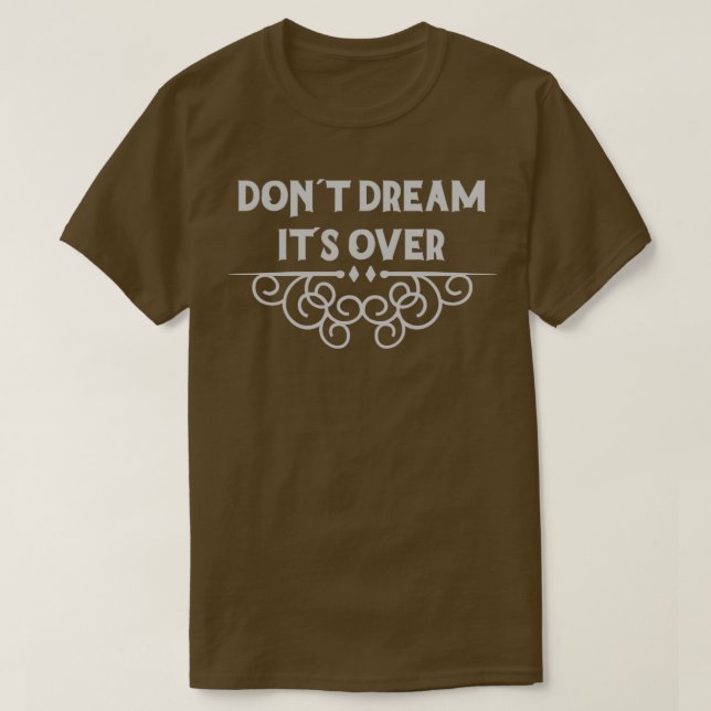 Dont träumt von Silber T-Shirt (Design vorne)