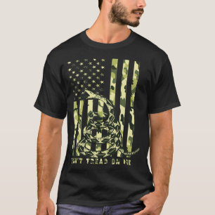 Dont Tread auf meiner Camouflage Amerikanische Fla T-Shirt
