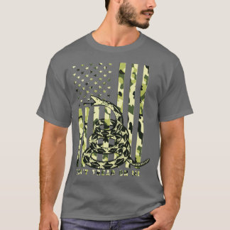 Dont Tread auf meiner Camouflage Amerikanische Fla T-Shirt