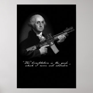 "Don't Tread on George" Poster