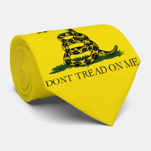 Don't Tread on Me (USA Gadsen Flag) Krawatte