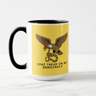 Don't tread on my democracy cup tasse