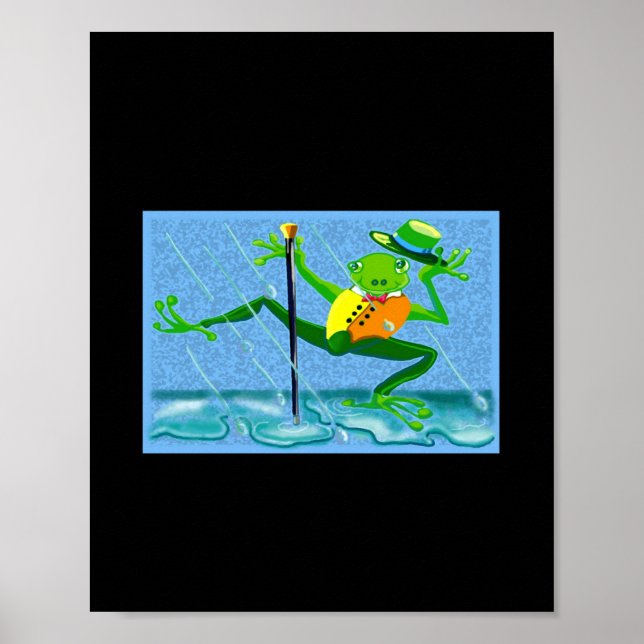 Dont Worry Be Hoppy Toddler  Poster (Vorne)