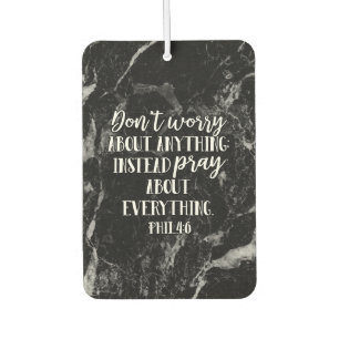 Dont Worry Pray Bible Verse Scripting Christlich Autolufterfrischer