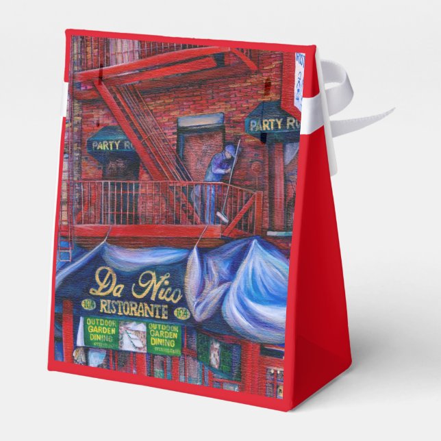 Don't You Love Red Paint? New York City, New York Geschenkschachtel (Rückseite)