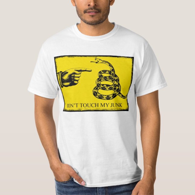 donttouchmyjunk T-Shirt (Vorderseite)