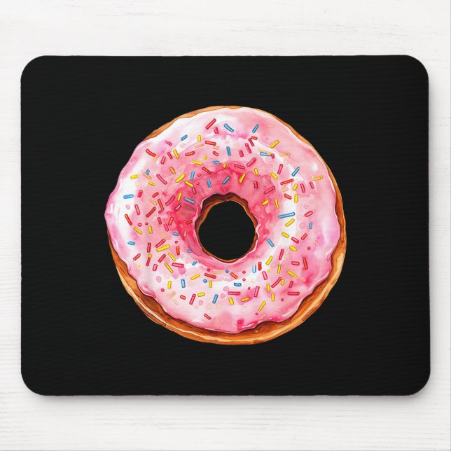 Donut Adult Kids Men Women Doughnut Costume  Mousepad (Vorne)