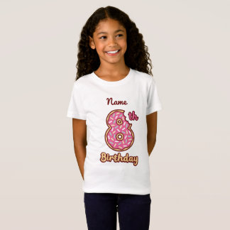 Donut Baby 8. Geburtstag T - Shirt