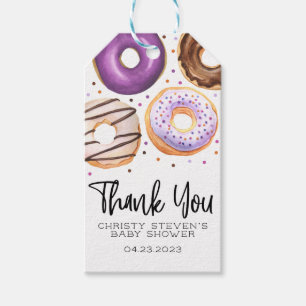 Donut Baby Sprinkle Geschenketiketten Geschenkanhänger