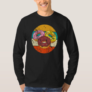 Donut Backbäckerei Backkuchen Vintag Retro 3 T-Shirt