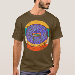 Donut Backbäckerei Backkuchen Vintag Retro T-Shirt