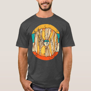 Donut Backbäckerei Kuchen Vintag Retro 1413 T-Shirt